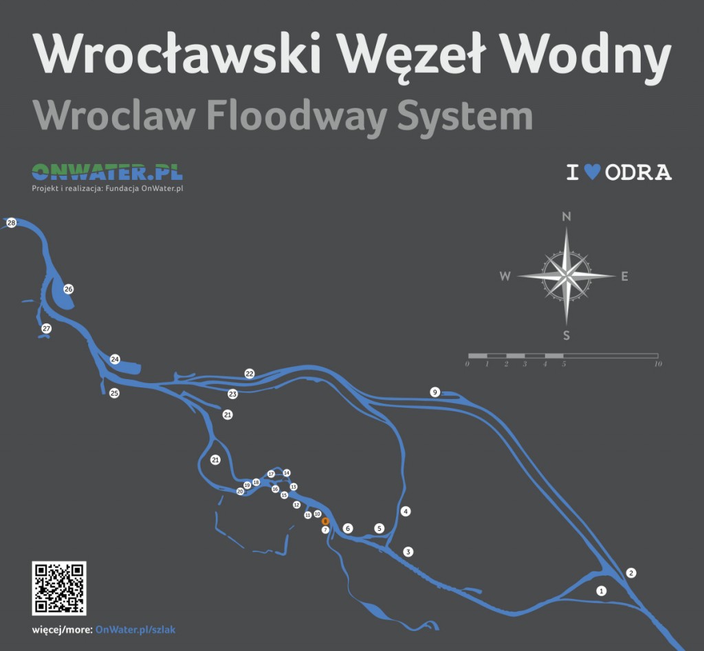 Wrocławski Węzeł Wodny - Szlak Odry Fundacji OnWater.pl